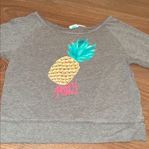 Roxy girl long sleeve pineapple 🍍 ROXY